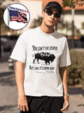 You Can't Fix Stupid But I Can It's Gonna Hurt Bison - Adult & Kids T-Shirts, Sweatshirts & Hoodies apparel design preview 1