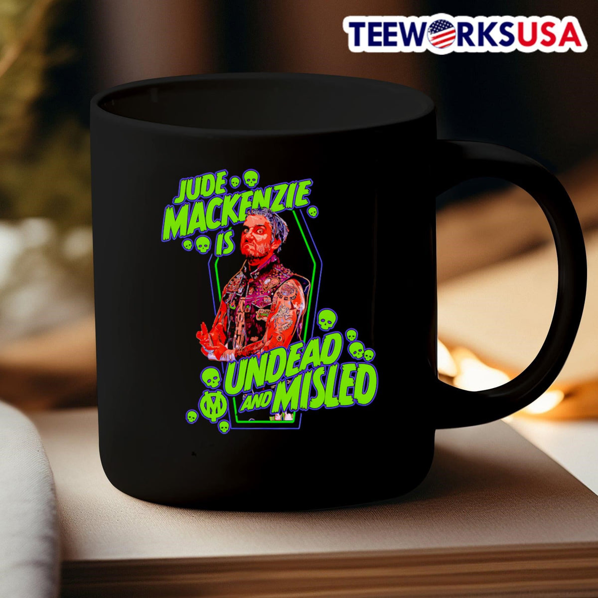 Jude Mackenzie Undead and Misled - Adult & Kids T-Shirts, Sweatshirts & Hoodies apparel design preview 3