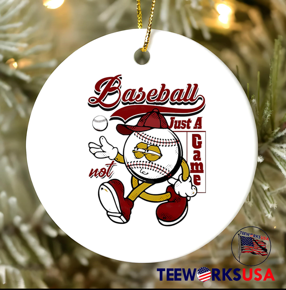 Baseball Just A Game not - Adult & Kids T-Shirts, Sweatshirts & Hoodies apparel design preview 3