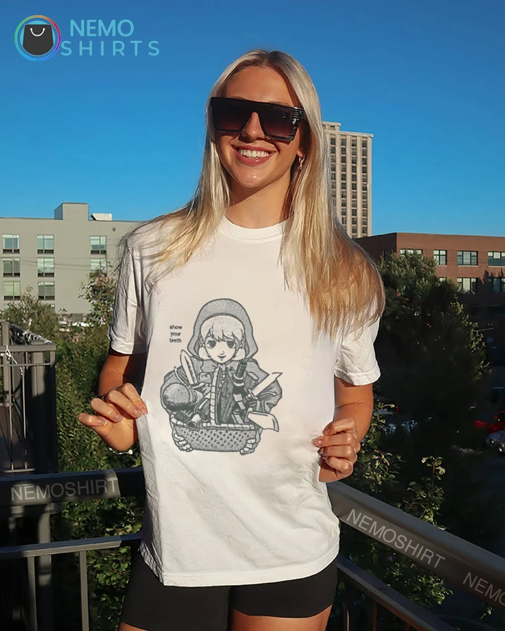 Coco Witch Hat Atelier show your teeth - Adult & Kids T-Shirts, Sweatshirts & Hoodies apparel design preview 7