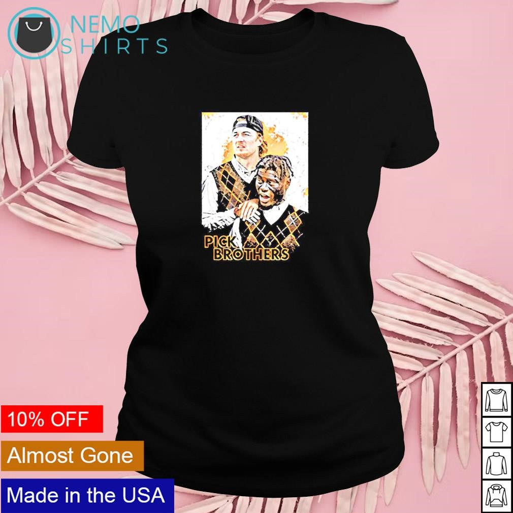 Pick Brothers Kenny Pickett and George Pickens - Adult & Kids T-Shirts, Sweatshirts & Hoodies apparel design preview 4