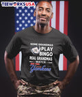 Some grandmas play bingo real watch New York Yankees - Adult & Kids T-Shirts, Sweatshirts & Hoodies apparel design preview 1