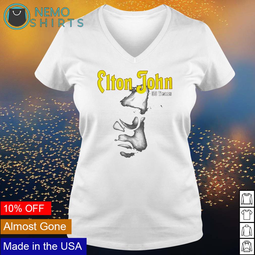 Elton John 50 years - Adult & Kids T-Shirts, Sweatshirts & Hoodies apparel design preview 5