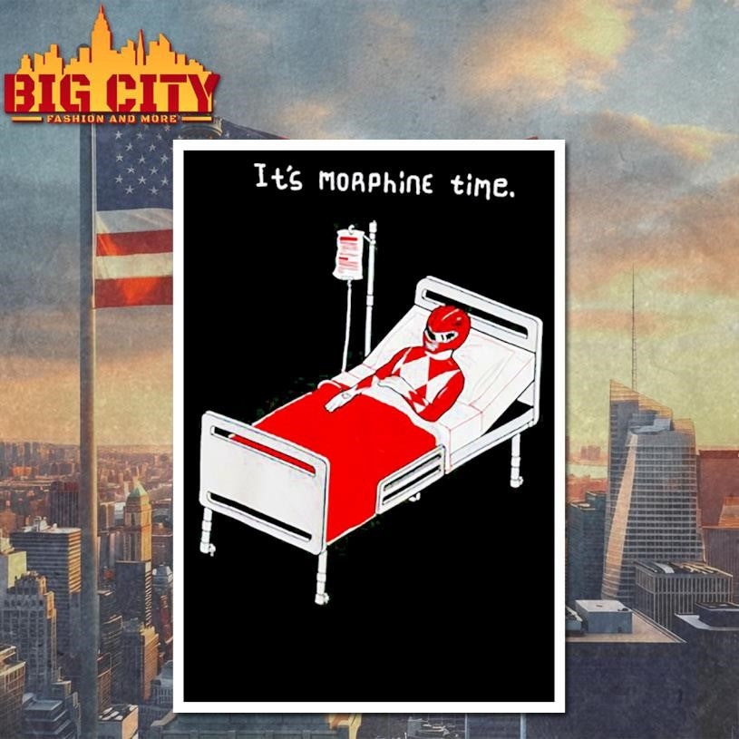 Morphine It's Time - Adult & Kids T-Shirts, Sweatshirts & Hoodies apparel design preview 4