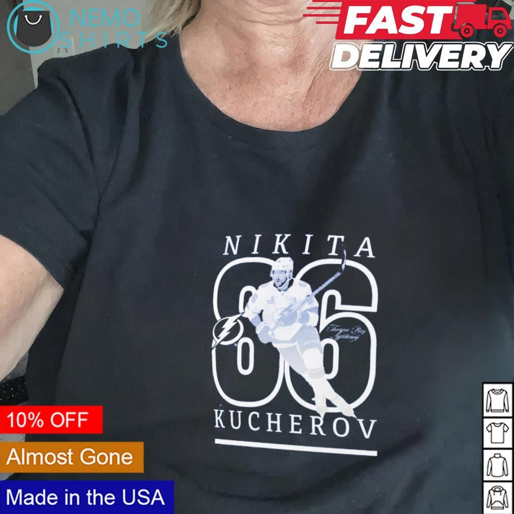 Nikita Kucherov Tampa Bay Lightning player show - Adult & Kids T-Shirts, Sweatshirts & Hoodies apparel design preview 2