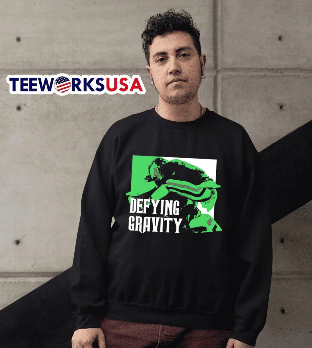 Defying gravity Saquon Barkley - Adult & Kids T-Shirts, Sweatshirts & Hoodies apparel design preview 6