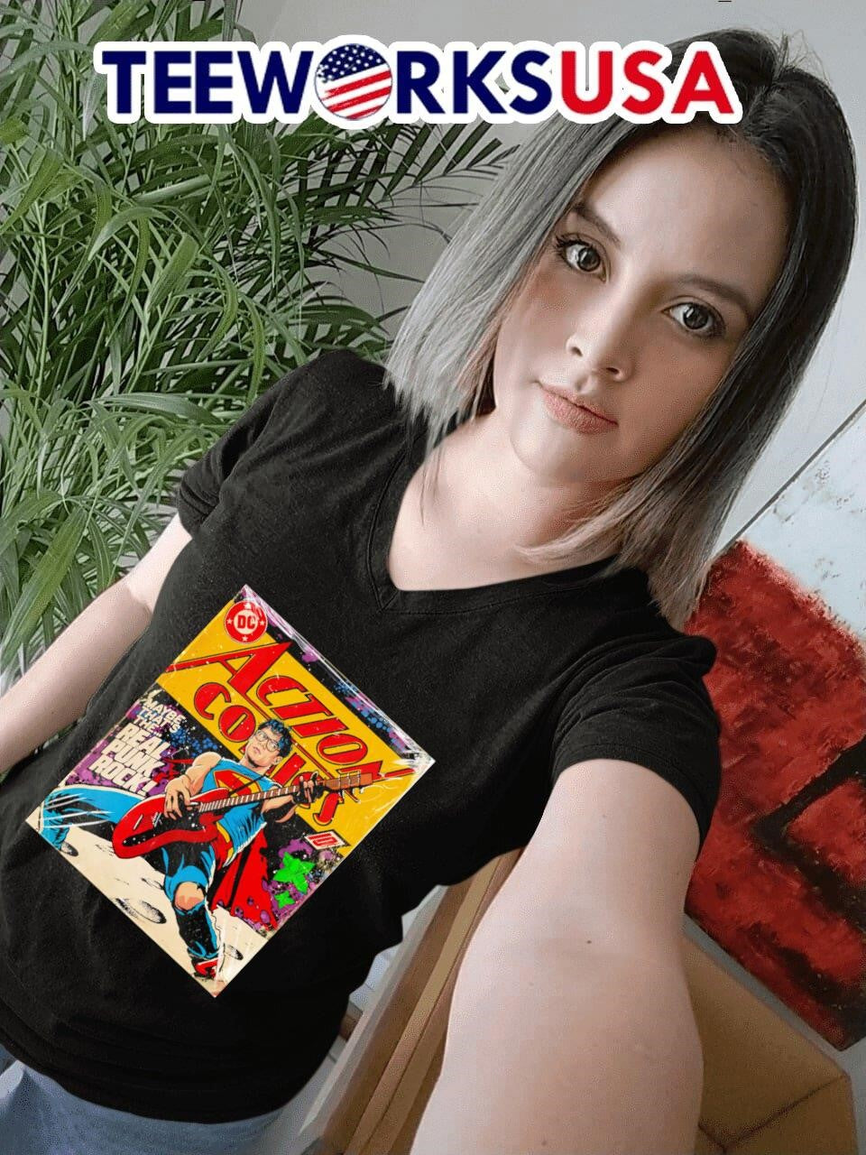 Superman maybe that's the real punk rock - Adult & Kids T-Shirts, Sweatshirts & Hoodies apparel design preview 7
