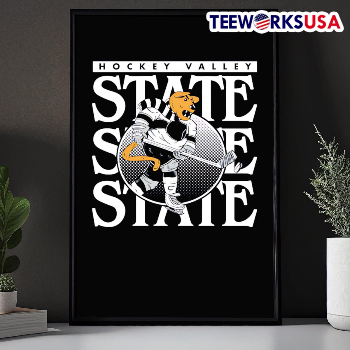 Penn State hockey valley - Adult & Kids T-Shirts, Sweatshirts & Hoodies apparel design preview 5