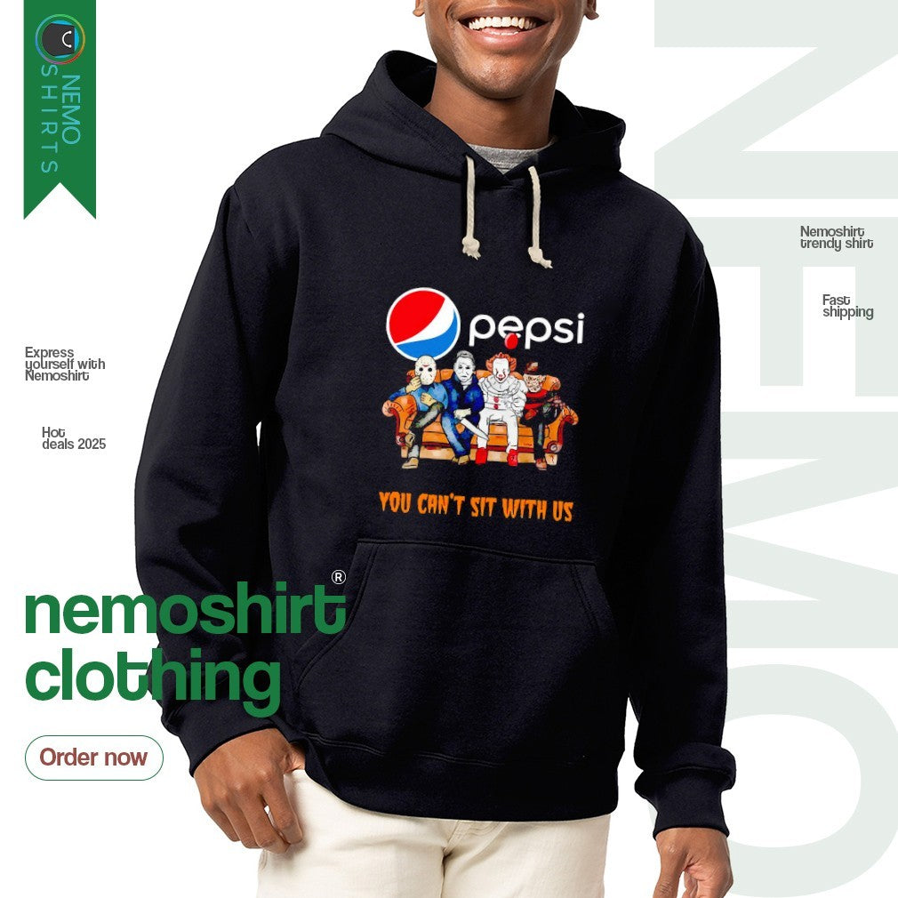 Pepsi on you can't sit with us honor characters - Adult & Kids T-Shirts, Sweatshirts & Hoodies apparel design preview 2