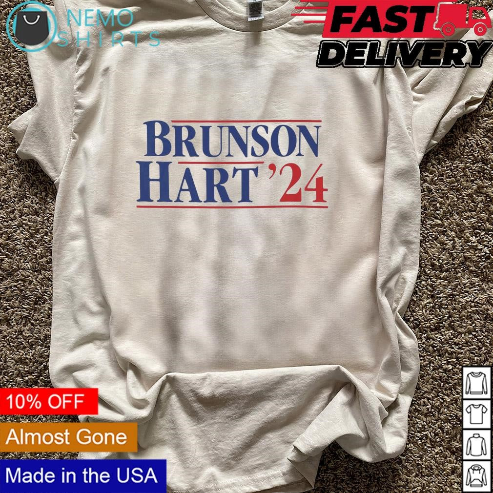 Brunson Hart '24 roommates election - Adult & Kids T-Shirts, Sweatshirts & Hoodies apparel design preview 5
