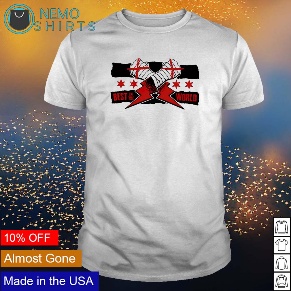 CM punk aew best world - Adult & Kids T-Shirts, Sweatshirts & Hoodies apparel design preview 1