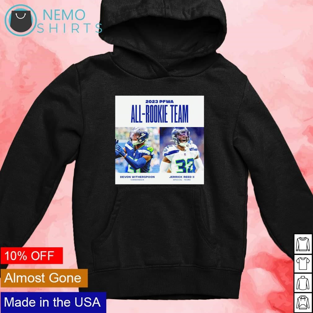 Devon Witherspoon and Jerrick Reed II 2023 PFWA All - Adult & Kids T-Shirts, Sweatshirts & Hoodies apparel design preview 4