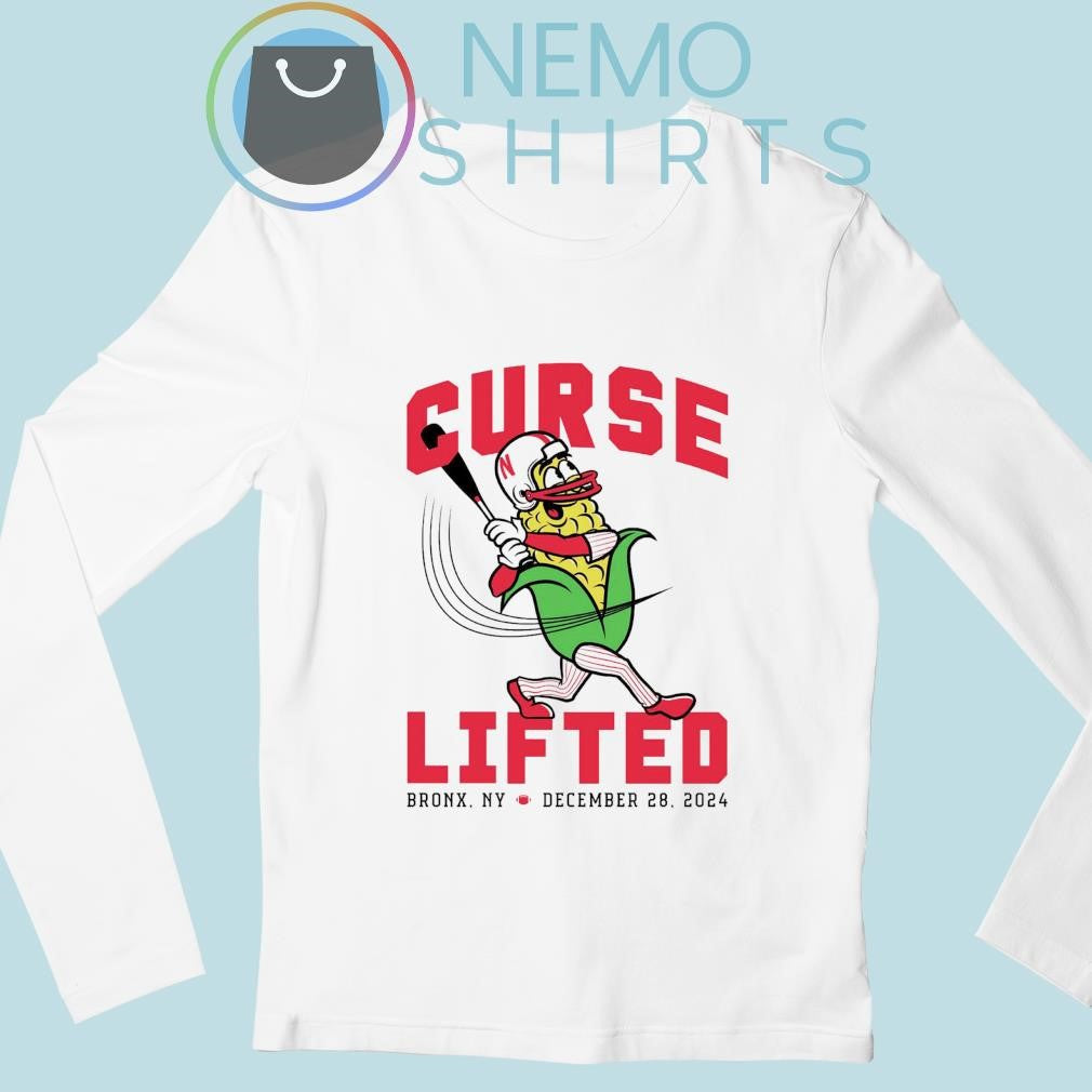 Curse lifted Nebraska Cornhuskers Bronx NY December - Adult & Kids T-Shirts, Sweatshirts & Hoodies apparel design preview 3