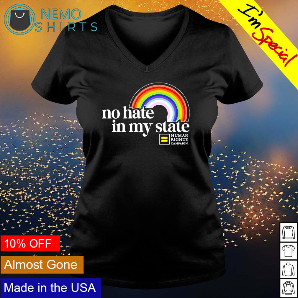 Human Right Campaign no hate in my state - Adult & Kids T-Shirts, Sweatshirts & Hoodies product image 5