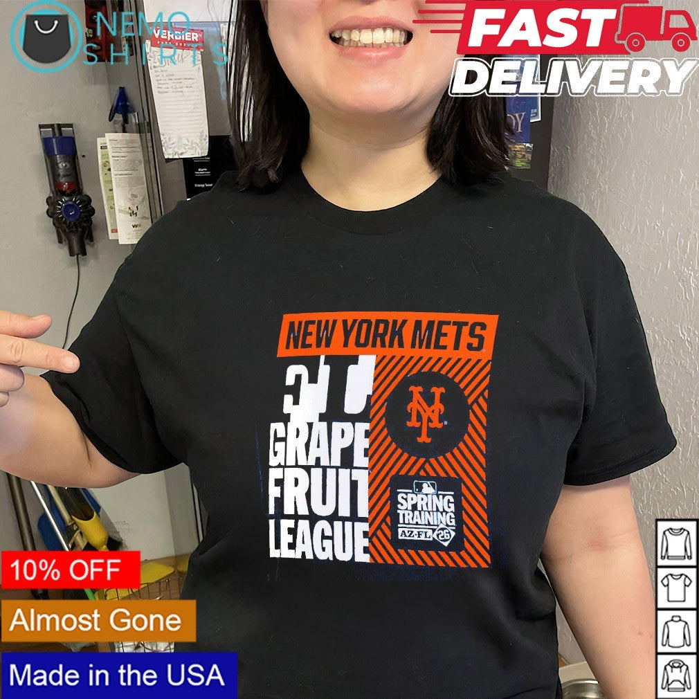 New York Mets Grapefruit League 2026 Spring Training - Adult & Kids T-Shirts, Sweatshirts & Hoodies apparel design preview 2