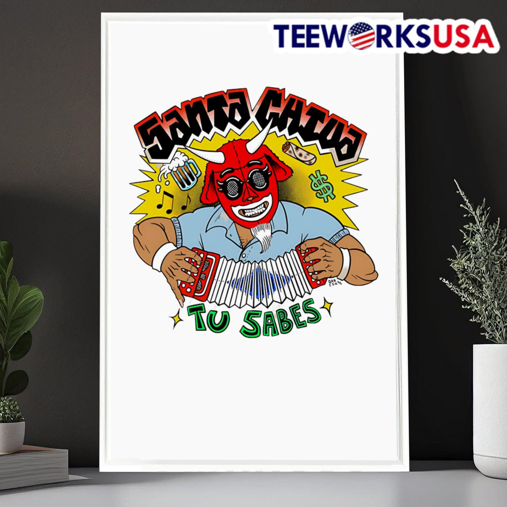 Santa Chiva Tu Sabes - Adult & Kids T-Shirts, Sweatshirts & Hoodies apparel design preview 6