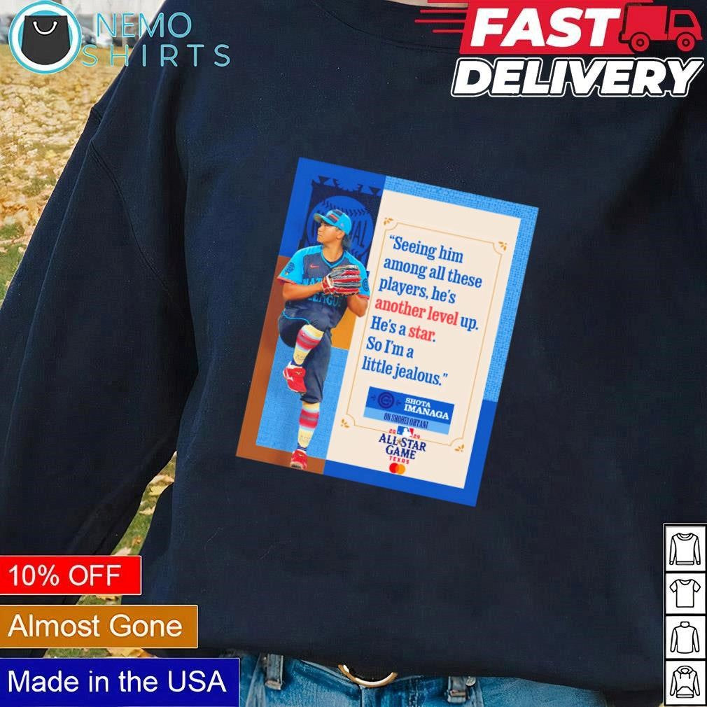 Shota Imanaga seeing him among all these players he's - Adult & Kids T-Shirts, Sweatshirts & Hoodies apparel design preview 1