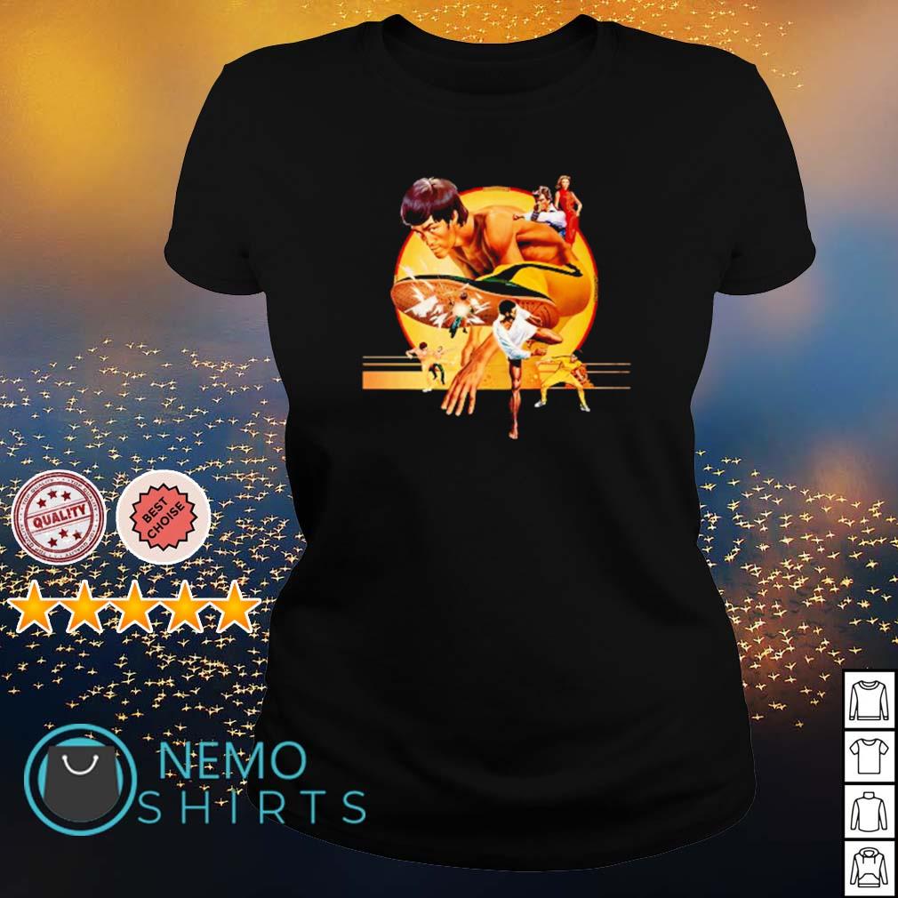 Kareem Abdul Jabbar Bruce Lee The Game of Death - Adult & Kids T-Shirts, Sweatshirts & Hoodies apparel design preview 3