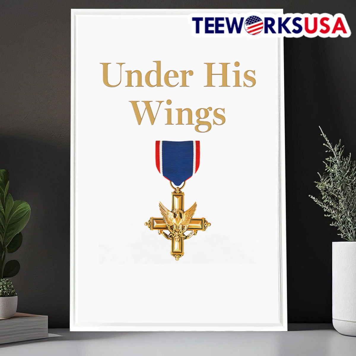 Under His Wings by Emily Compagno - Adult & Kids T-Shirts, Sweatshirts & Hoodies apparel design preview 6