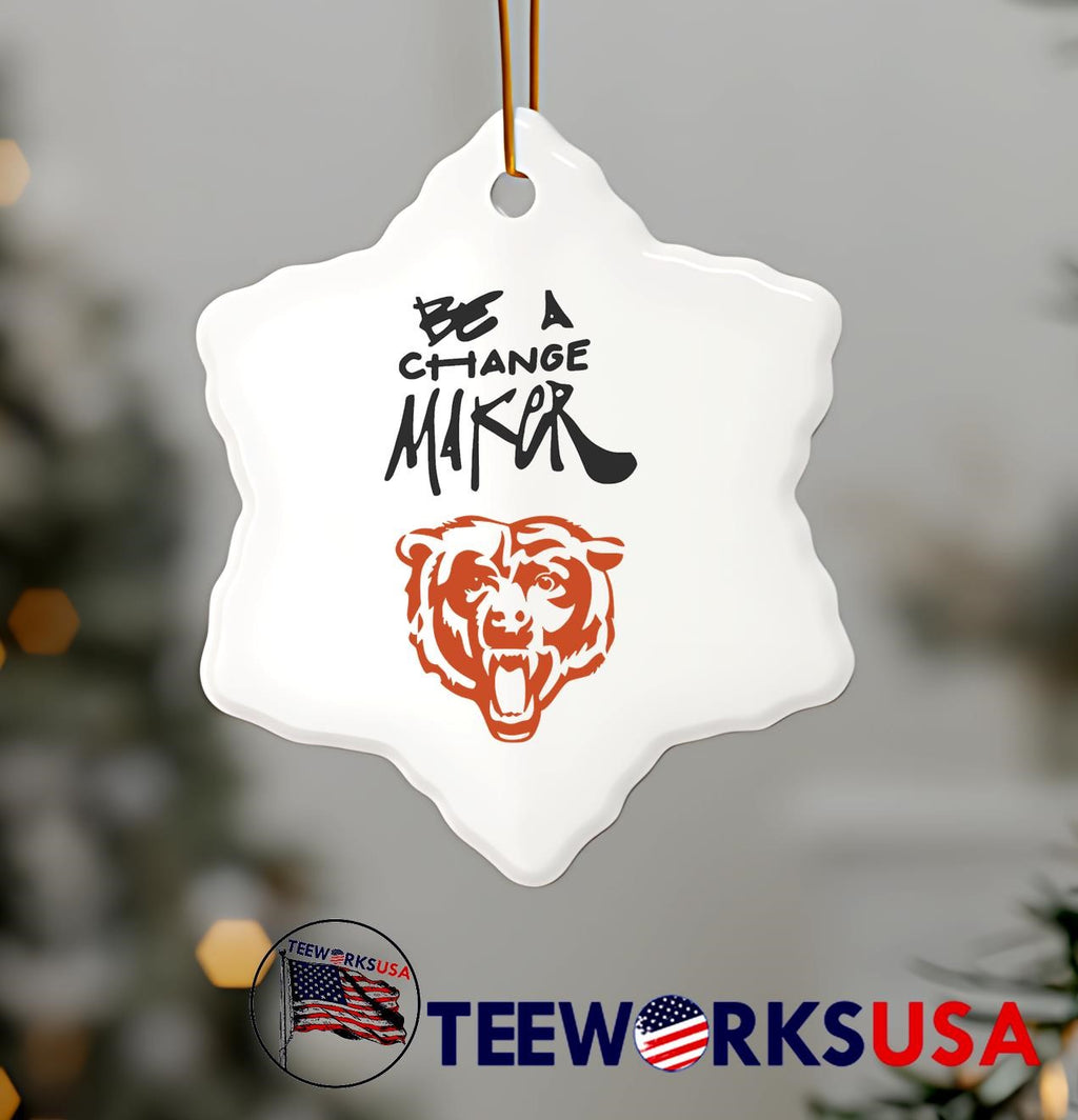 Chicago Bears Be A Change Maker - Adult & Kids T-Shirts, Sweatshirts & Hoodies apparel design preview 7