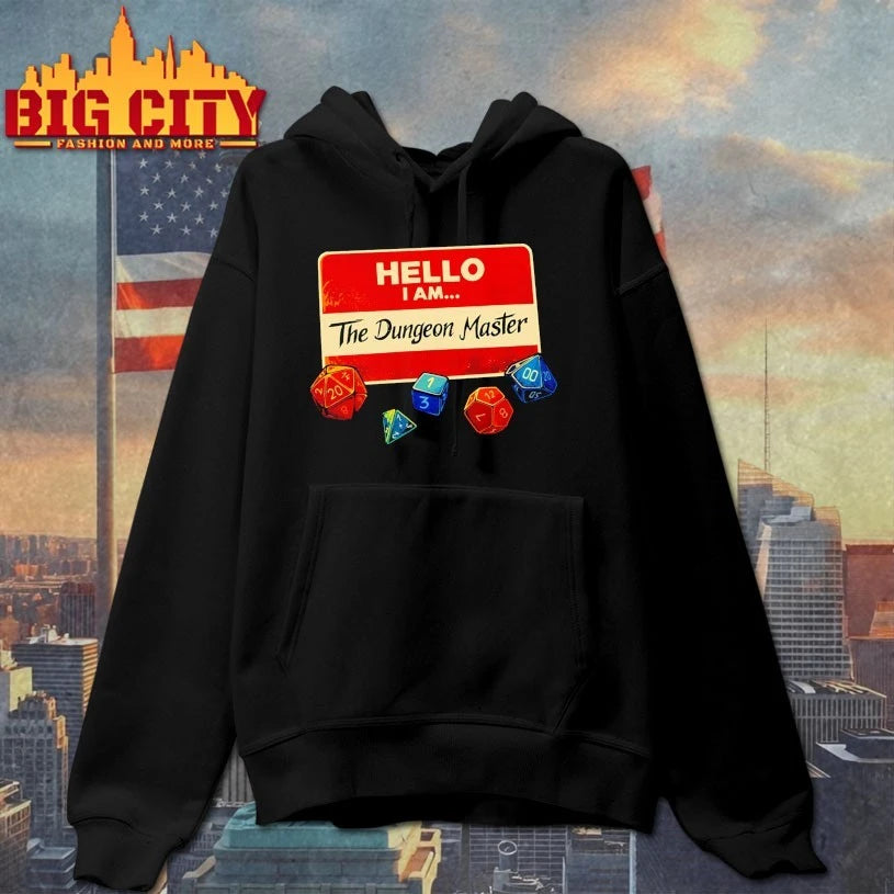 Hello I Am The Dungeon Master - Adult & Kids T-Shirts, Sweatshirts & Hoodies apparel design preview 2