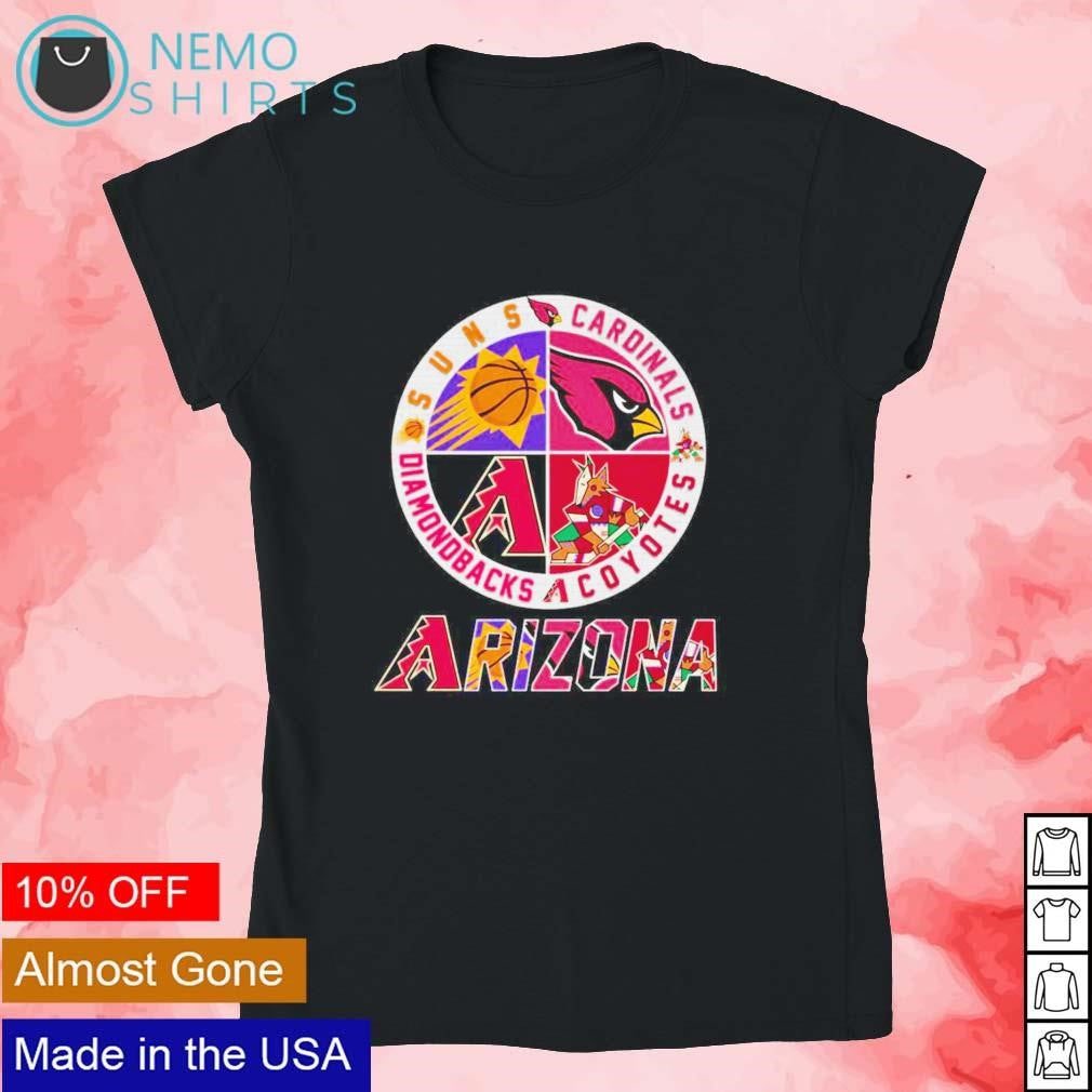 Arizona sport teams Suns Cardinals Acoyotes - Adult & Kids T-Shirts, Sweatshirts & Hoodies apparel design preview 4