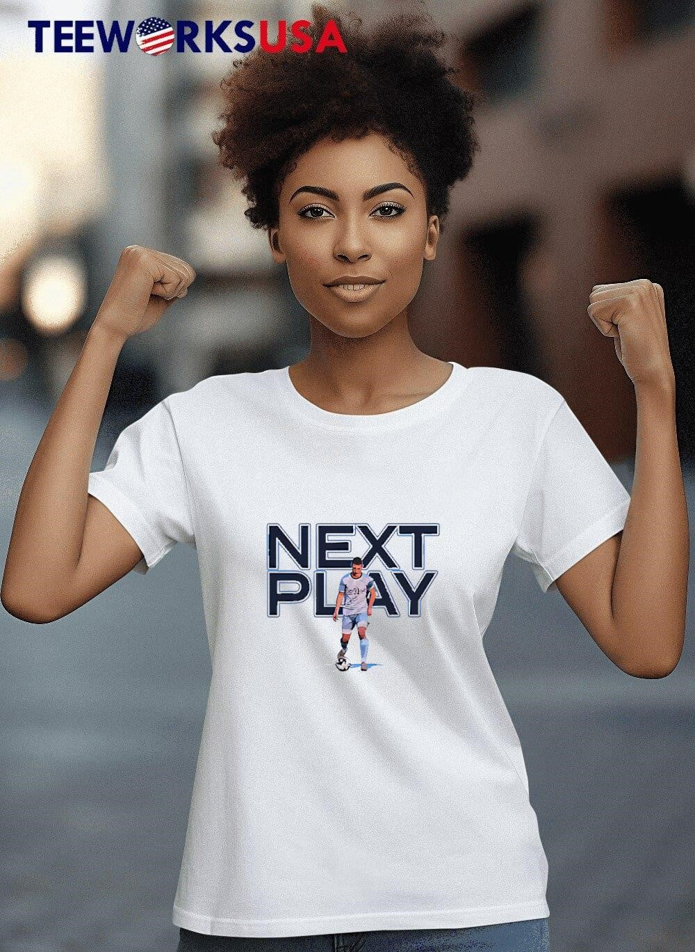 Next play soccer - Adult & Kids T-Shirts, Sweatshirts & Hoodies apparel design preview 8