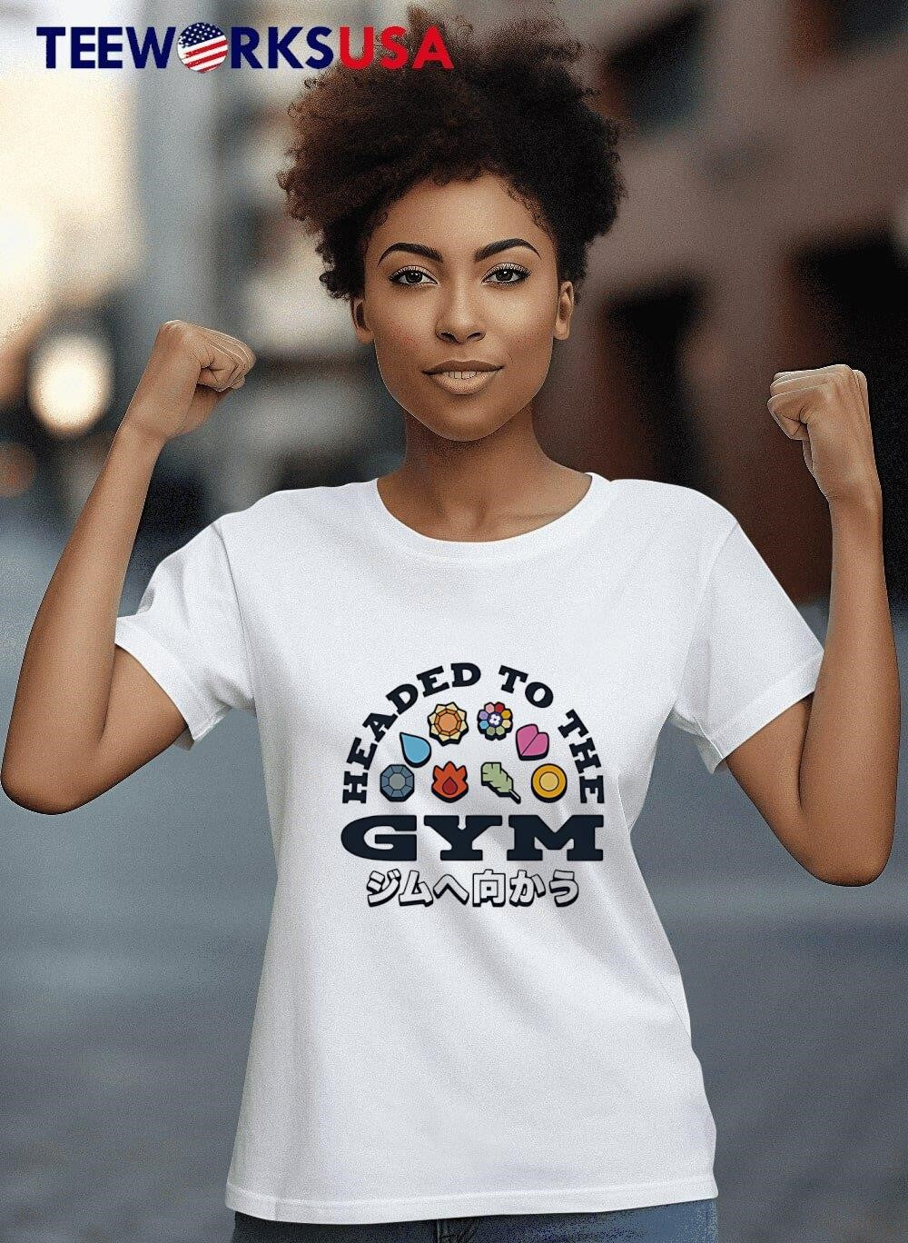 Headed to the Gym JP - Adult & Kids T-Shirts, Sweatshirts & Hoodies apparel design preview 8