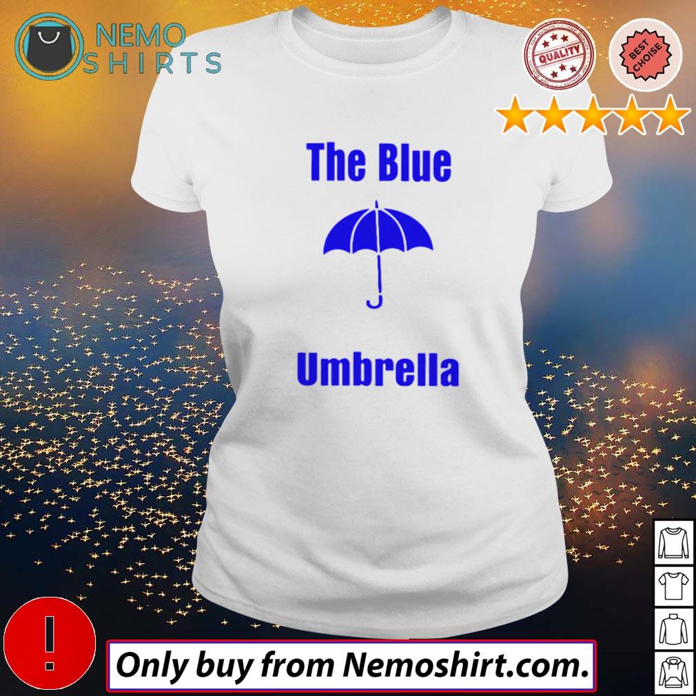 The blue umbrella - Adult & Kids T-Shirts, Sweatshirts & Hoodies apparel design preview 3
