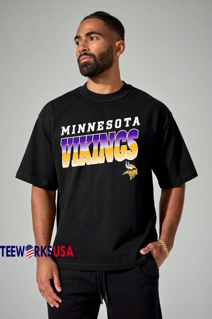 Minnesota Vikings Polished Franklin style - Adult & Kids T-Shirts, Sweatshirts & Hoodies apparel design preview 1
