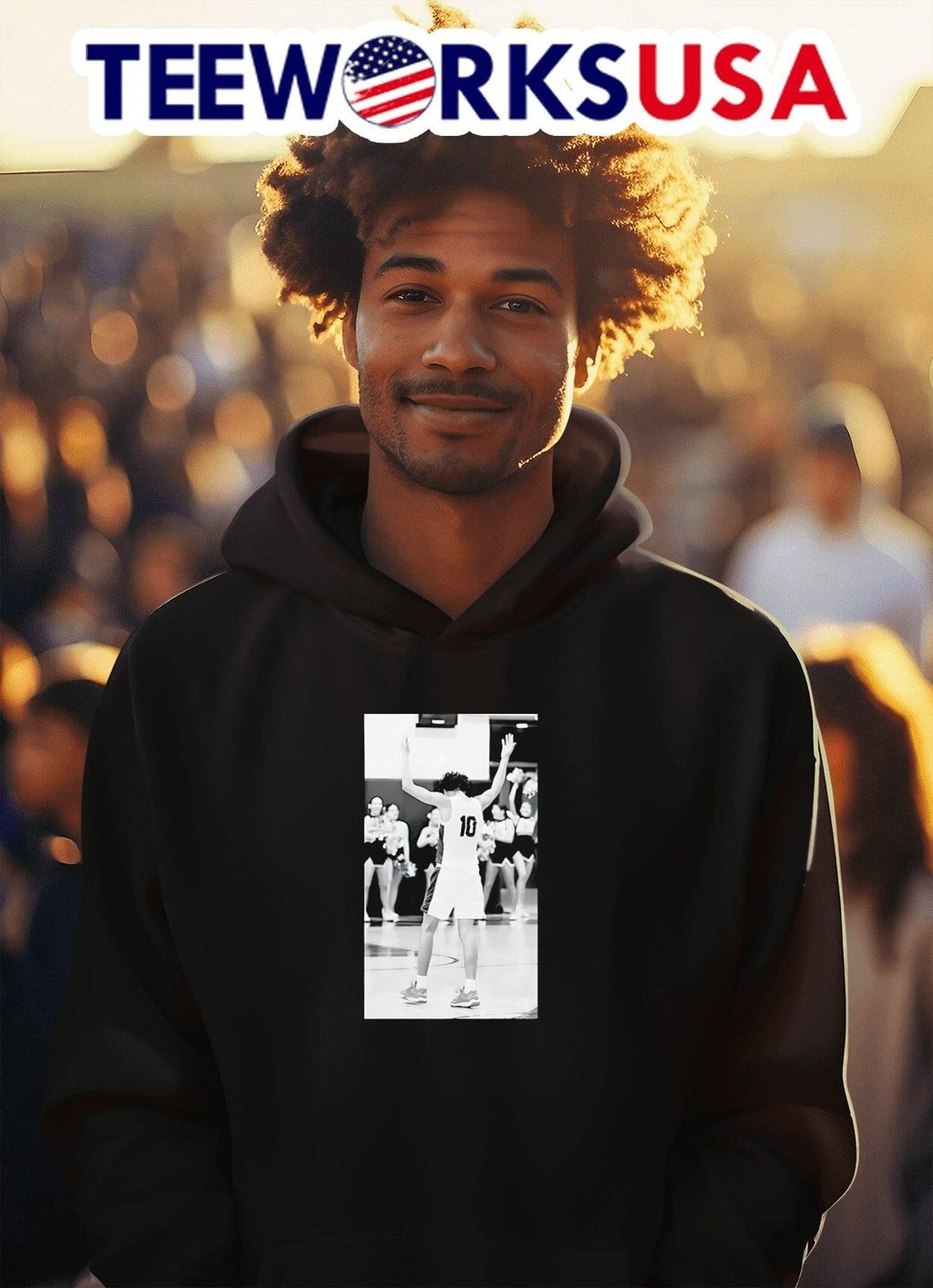 Kaden House black and white photo - Adult & Kids T-Shirts, Sweatshirts & Hoodies apparel design preview 2