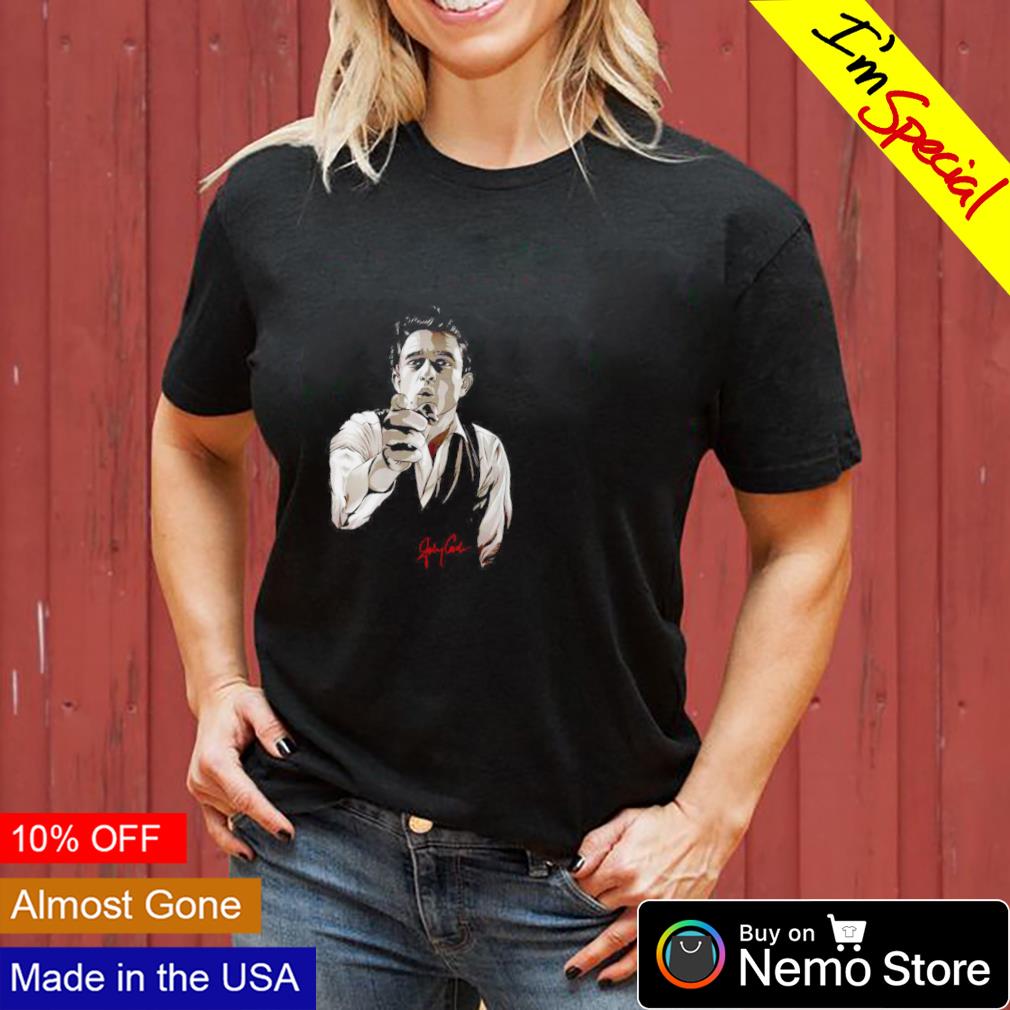 Johnny Cash The truth signature - Adult & Kids T-Shirts, Sweatshirts & Hoodies apparel design preview 3