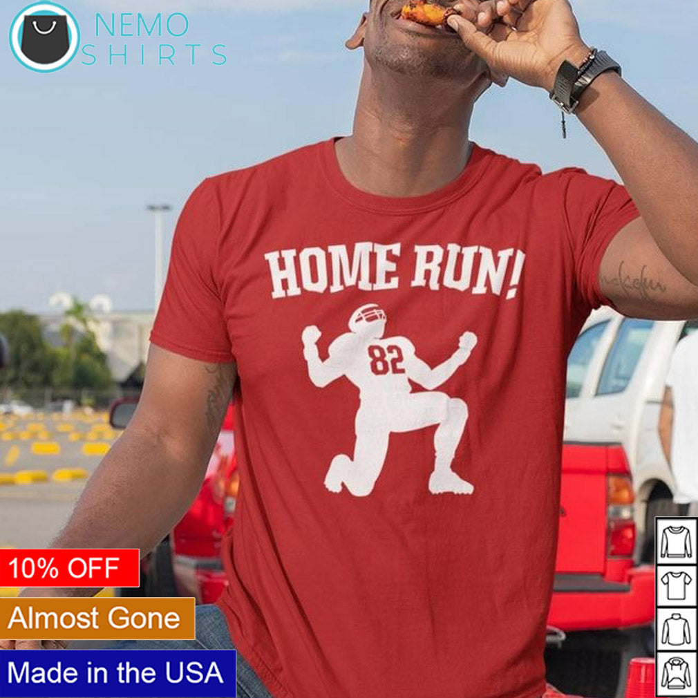 Home run 82 football player - Adult & Kids T-Shirts, Sweatshirts & Hoodies apparel design preview 1