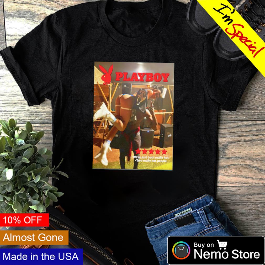 Playboy we're just both really hot two people - Adult & Kids T-Shirts, Sweatshirts & Hoodies apparel design preview 1