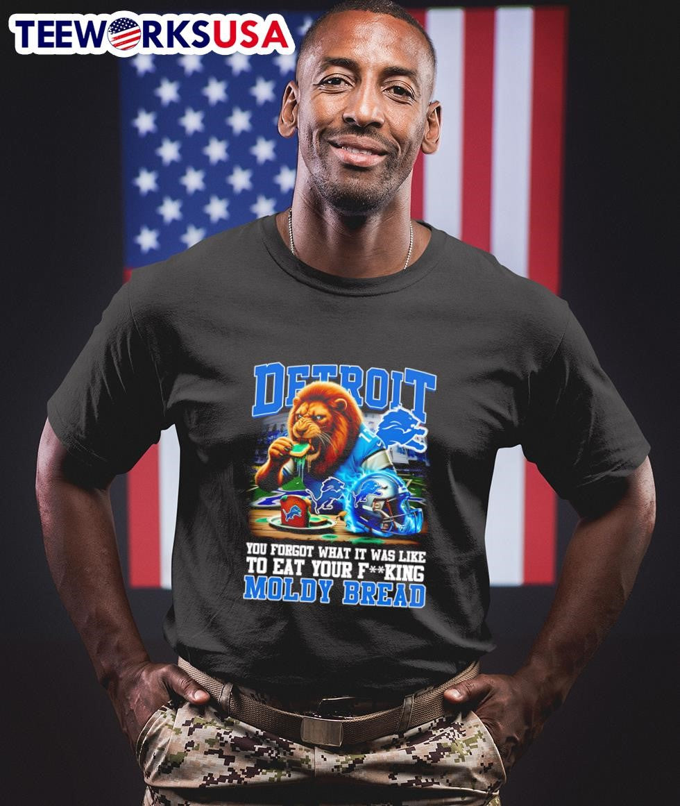Detroit Lions you forgot what it was like to eat your - Adult & Kids T-Shirts, Sweatshirts & Hoodies apparel design preview 1