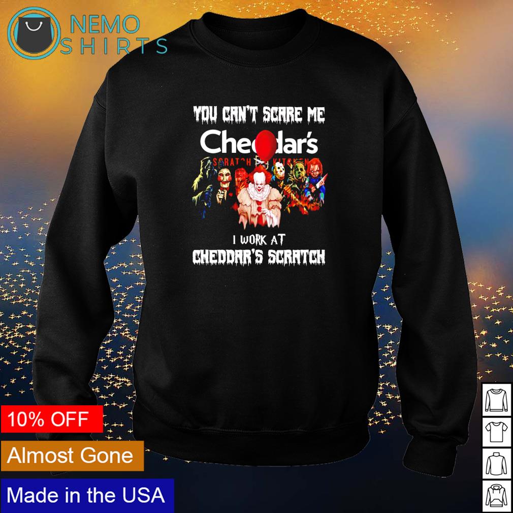 Horror Halloween you can't scare me I work at - Adult & Kids T-Shirts, Sweatshirts & Hoodies product image 4