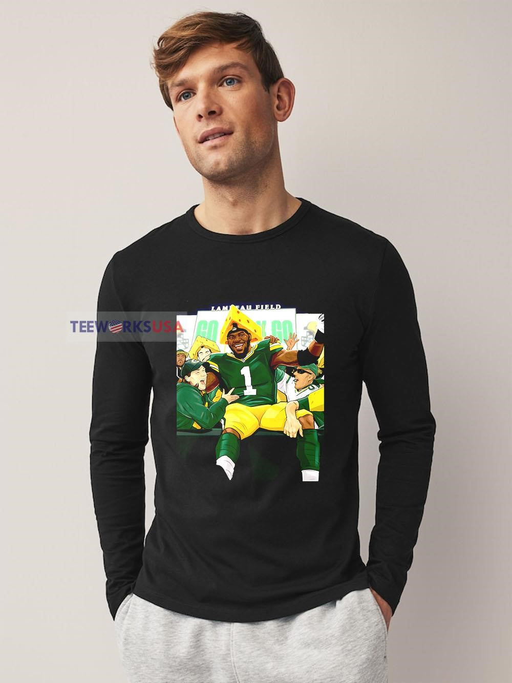 Micah and The Packers beat Commanders - Adult & Kids T-Shirts, Sweatshirts & Hoodies apparel design preview 3