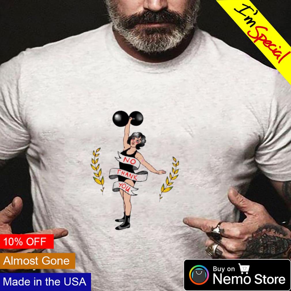 Ladyfit no thank you - Adult & Kids T-Shirts, Sweatshirts & Hoodies apparel design preview 4