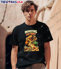 Monsters of the Skyway Hammond Exit Bear Road Horror - Adult & Kids T-Shirts, Sweatshirts & Hoodies apparel design preview 1