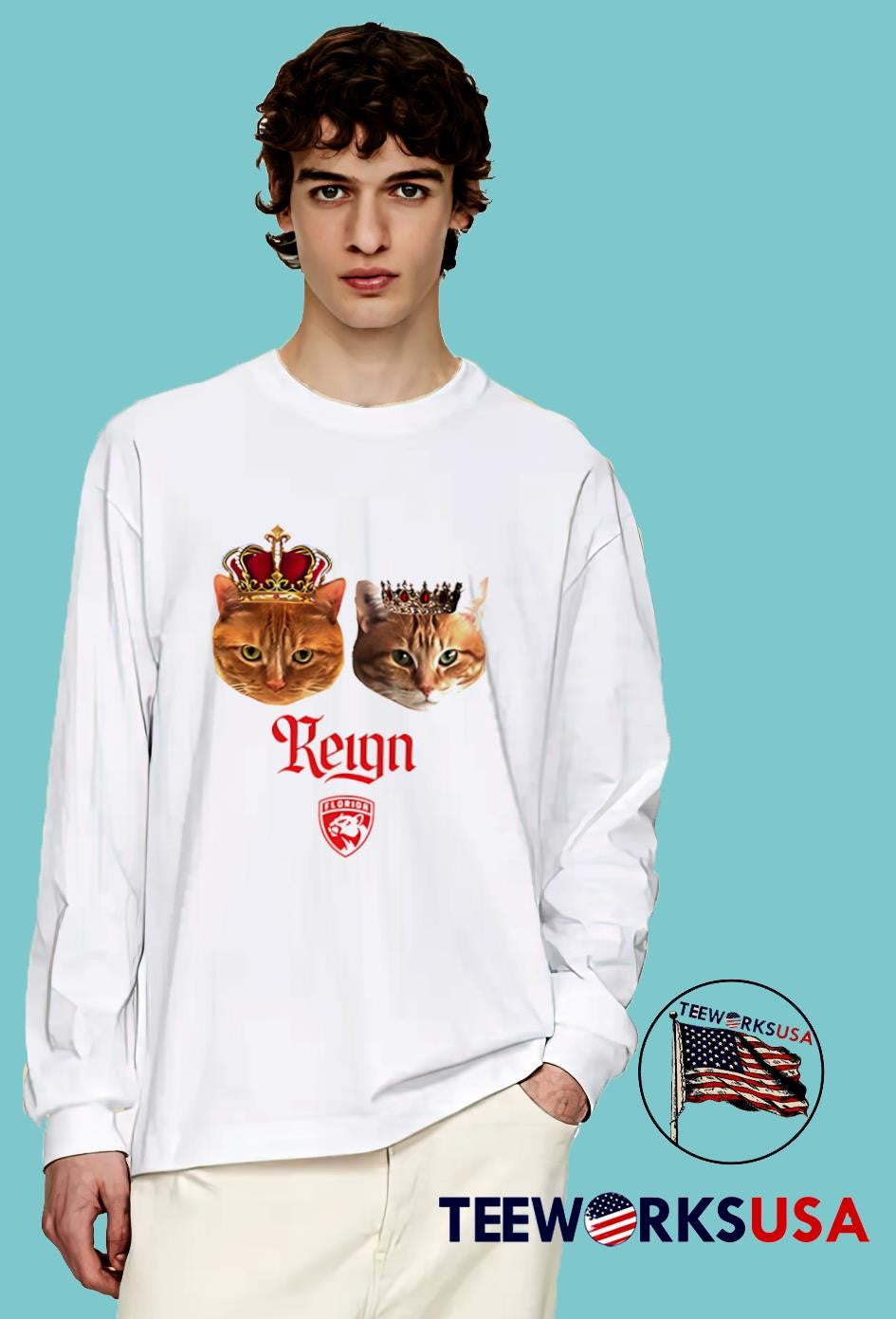 Coach's Cat Reign Florida Panthers - Adult & Kids T-Shirts, Sweatshirts & Hoodies apparel design preview 4
