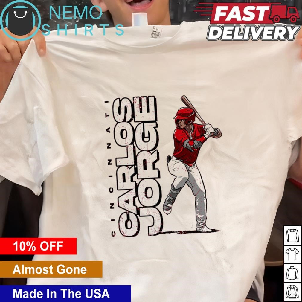 Carlos Jorge Cincinnati baseball player - Adult & Kids T-Shirts, Sweatshirts & Hoodies apparel design preview 1