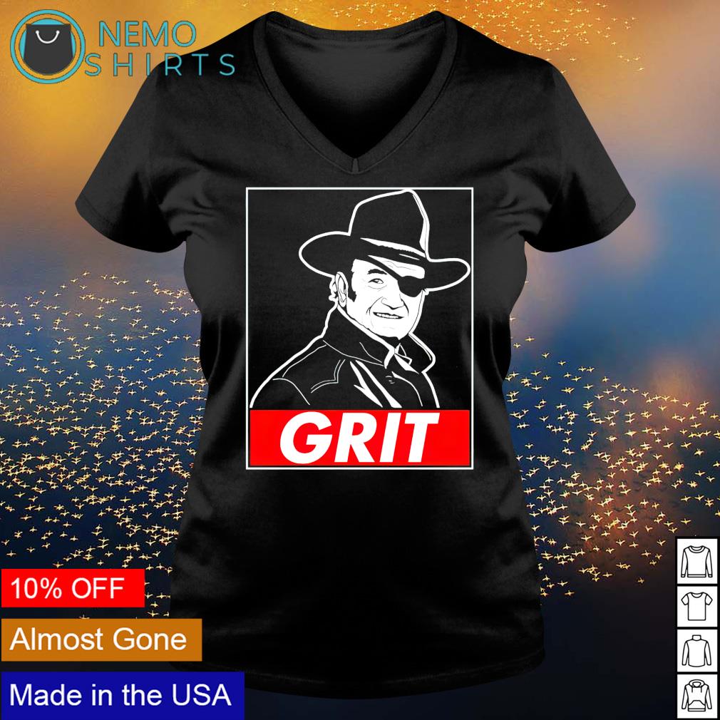 John Wayne grit - Adult & Kids T-Shirts, Sweatshirts & Hoodies apparel design preview 5