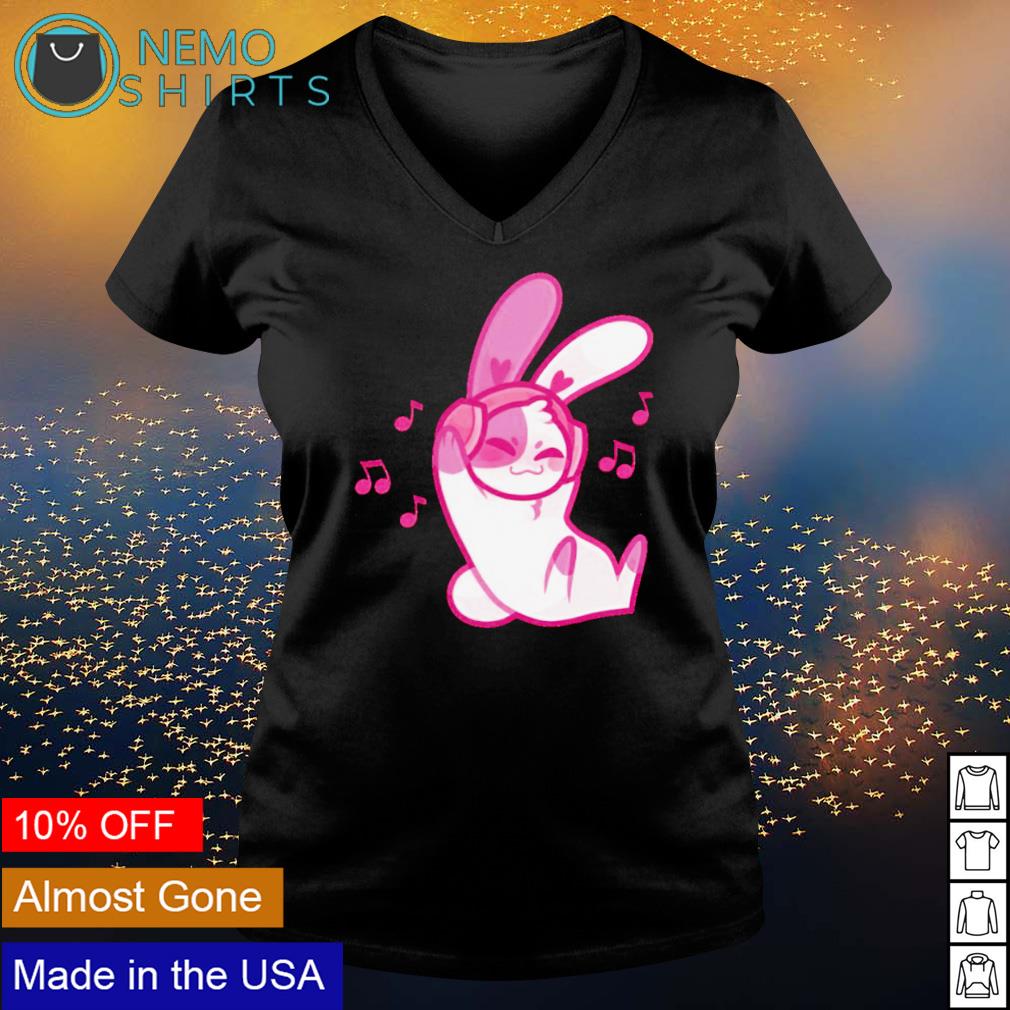 Phoodu music bunny - Adult & Kids T-Shirts, Sweatshirts & Hoodies apparel design preview 5