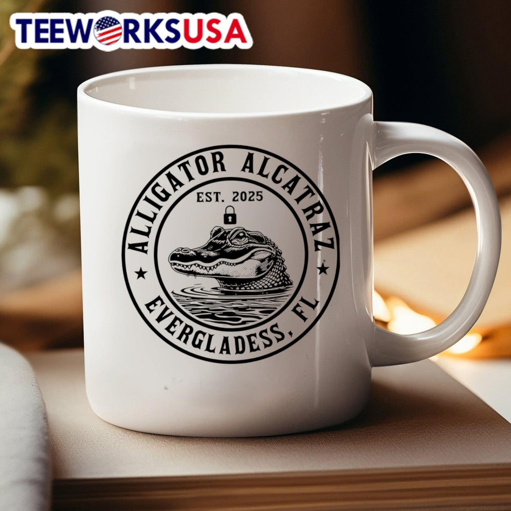 Alligator Alcatraz Everglades FL - Adult & Kids T-Shirts, Sweatshirts & Hoodies apparel design preview 4