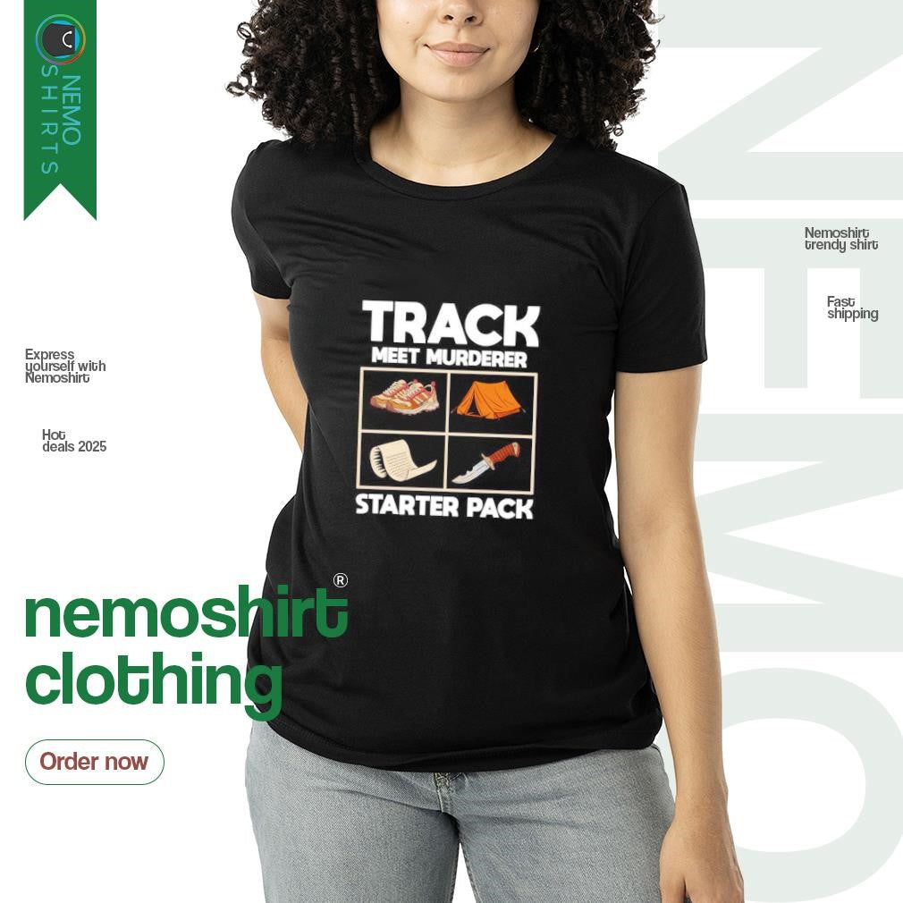 Track meet murderer starter pack - Adult & Kids T-Shirts, Sweatshirts & Hoodies apparel design preview 3