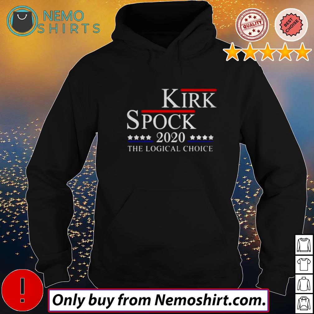 Kirk Spock 2020 the logical choice - Adult & Kids T-Shirts, Sweatshirts & Hoodies apparel design preview 2