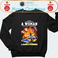 Never underestimate a woman who is fan of McLaren and - Adult & Kids T-Shirts, Sweatshirts & Hoodies apparel design preview 1