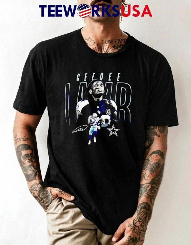CeeDee Lamb Dallas Cowboys Humble Shadow Player - Adult & Kids T-Shirts, Sweatshirts & Hoodies apparel design preview 1