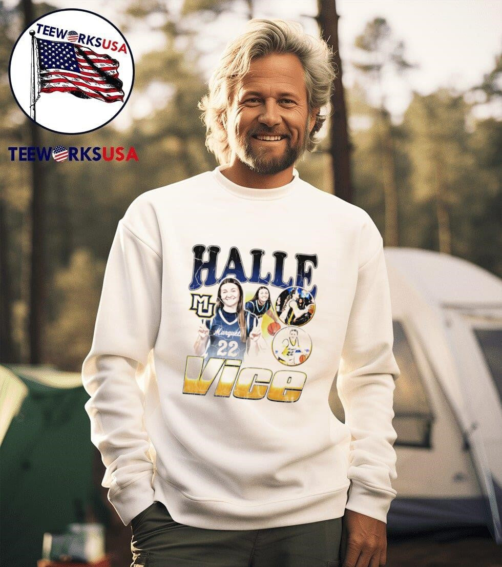Halle Vice Marquette 90s - Adult & Kids T-Shirts, Sweatshirts & Hoodies apparel design preview 3