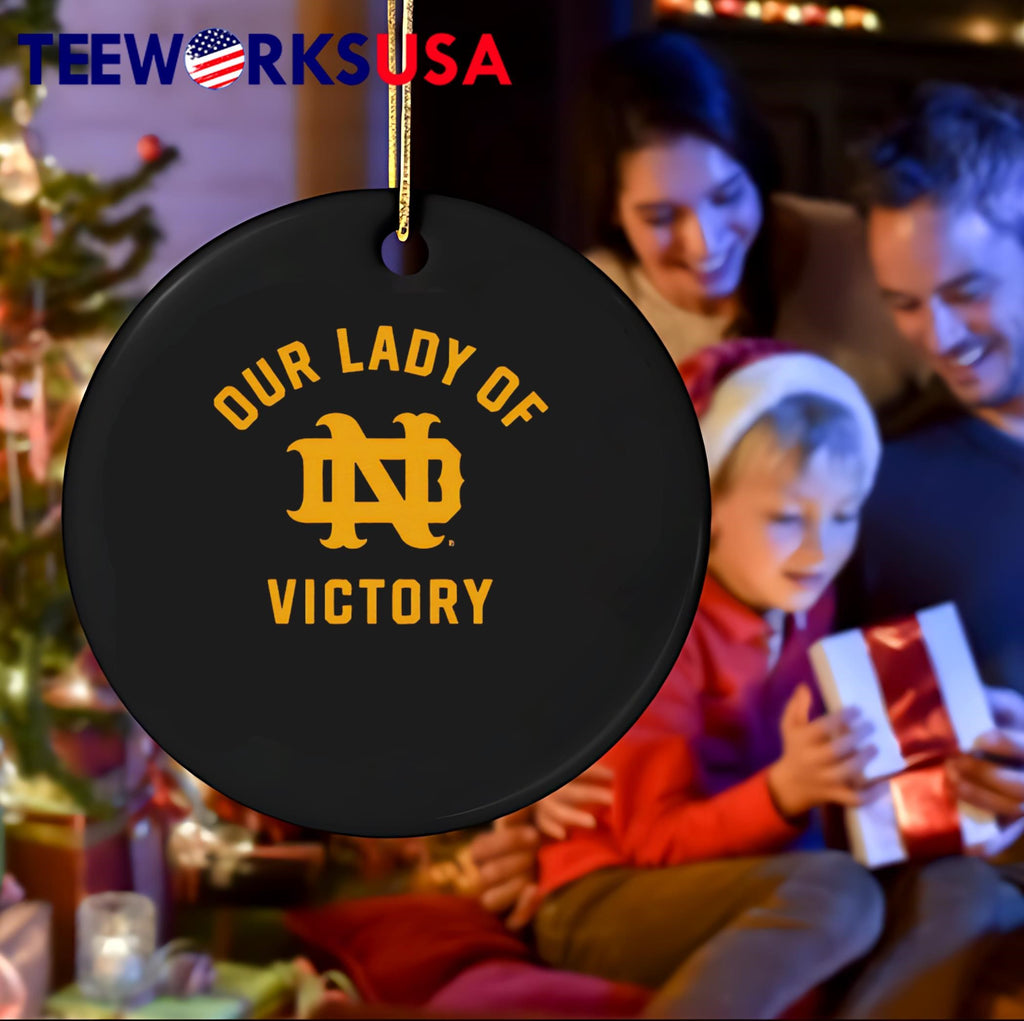 Notre Dame Our Lady Of Victory logo - Adult & Kids T-Shirts, Sweatshirts & Hoodies apparel design preview 4